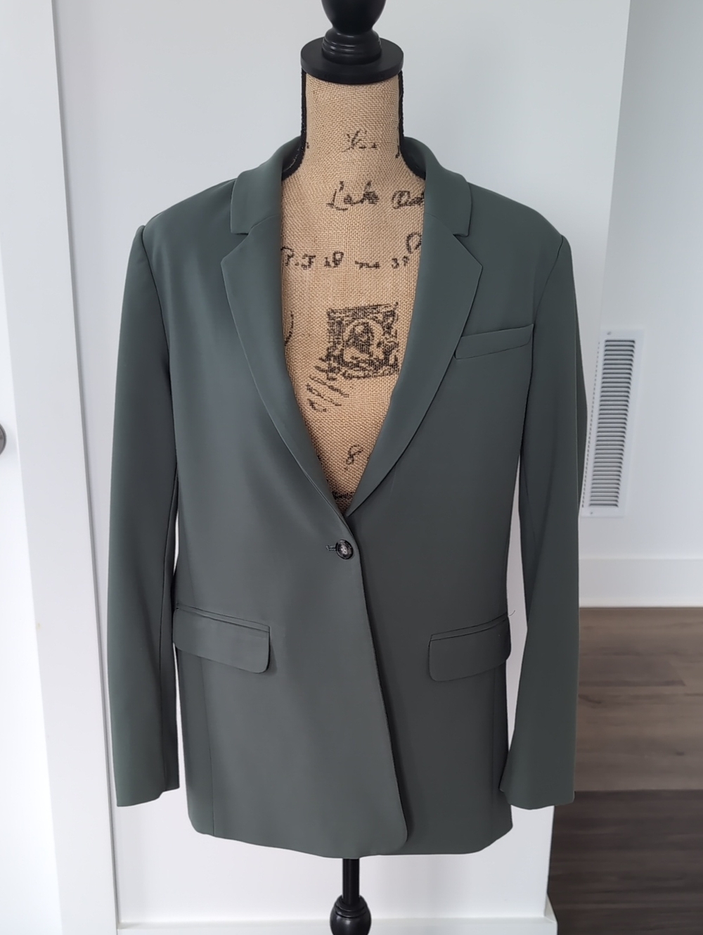 Nordstrom Women's Relaxed Fit Blazer - Green Size Large